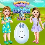 सबसे अच्छे दोस्त के छिपे हुए सजाए गए अंडे