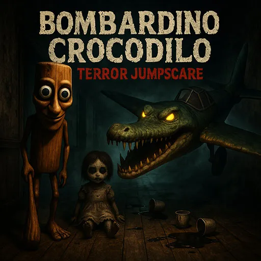 Bombardino Crocodilo terror jumpscare