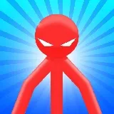 Red Stickman vs Monster School