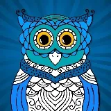 Omaľovánka Zentangle